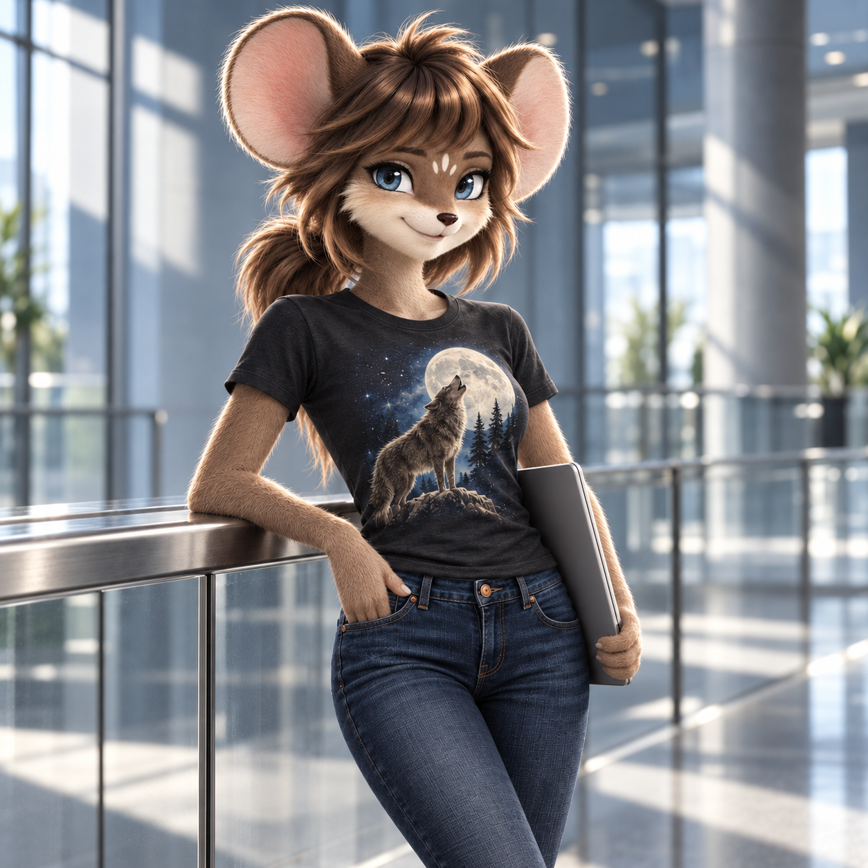 Illustrated professional portrait of Ratgirl